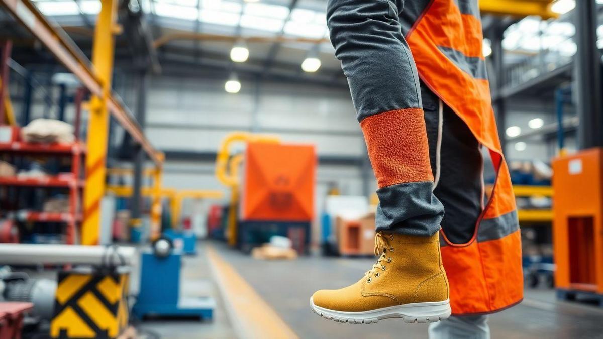 A Importância dos Calçados de Segurança na Ergonomia do Trabalho