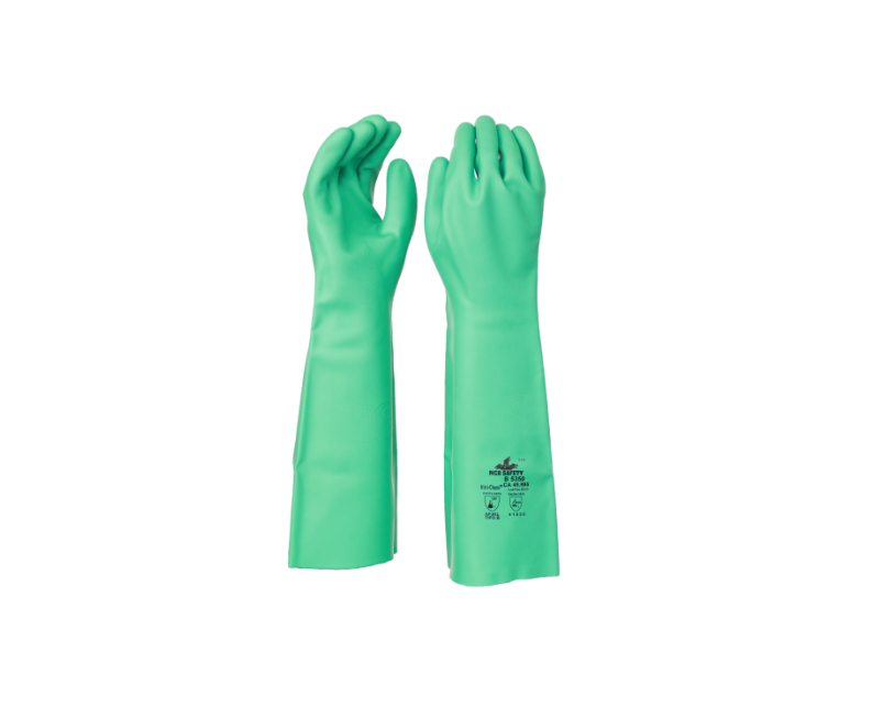 LUVA NITRILICA 46CM SEM FORRO B5350 NITRI-CHEM MCR - CA. 45995