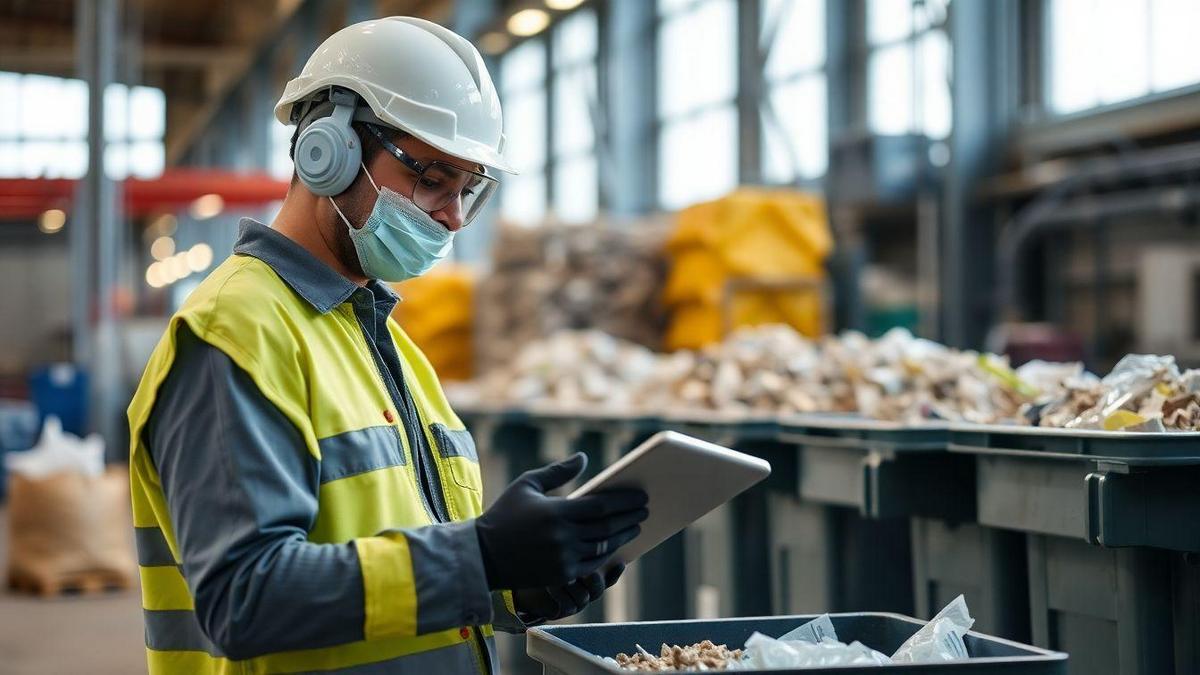 A Importância da Prevenção de Dermatites em Operações com Resíduos Industriais