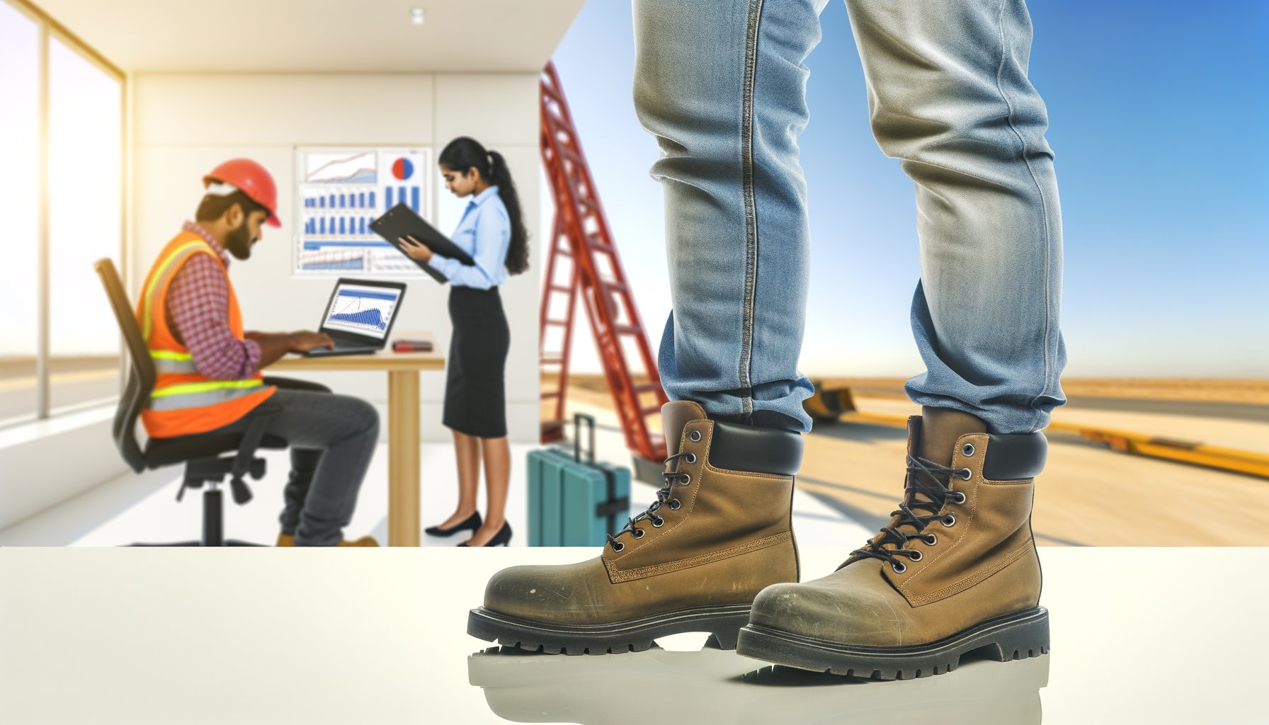 Como as Botinas com Bico de Aço Podem Aumentar a Produtividade na Construção Civil?