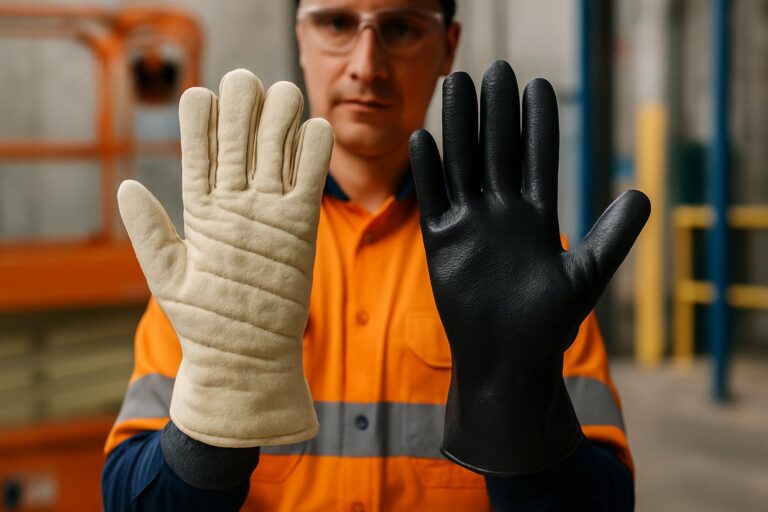 5 Diferenças entre luvas térmicas e químicas para ambientes industriais